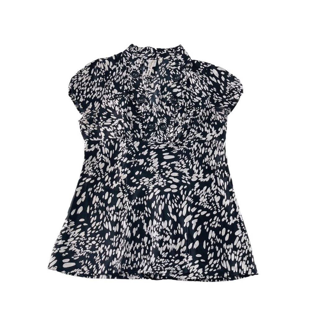 Heart Soul Womens Black‎ & White Patterned Dress XL